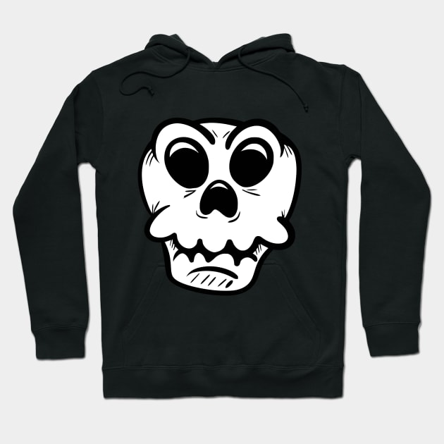 surprised skull Hoodie by Jrfiguer